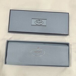 Prada small blue box